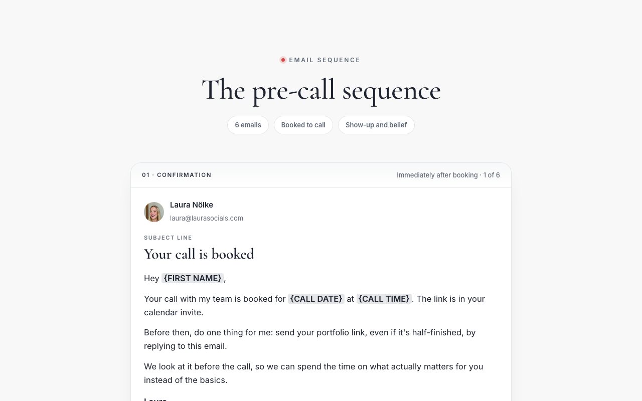 Pre-call preview