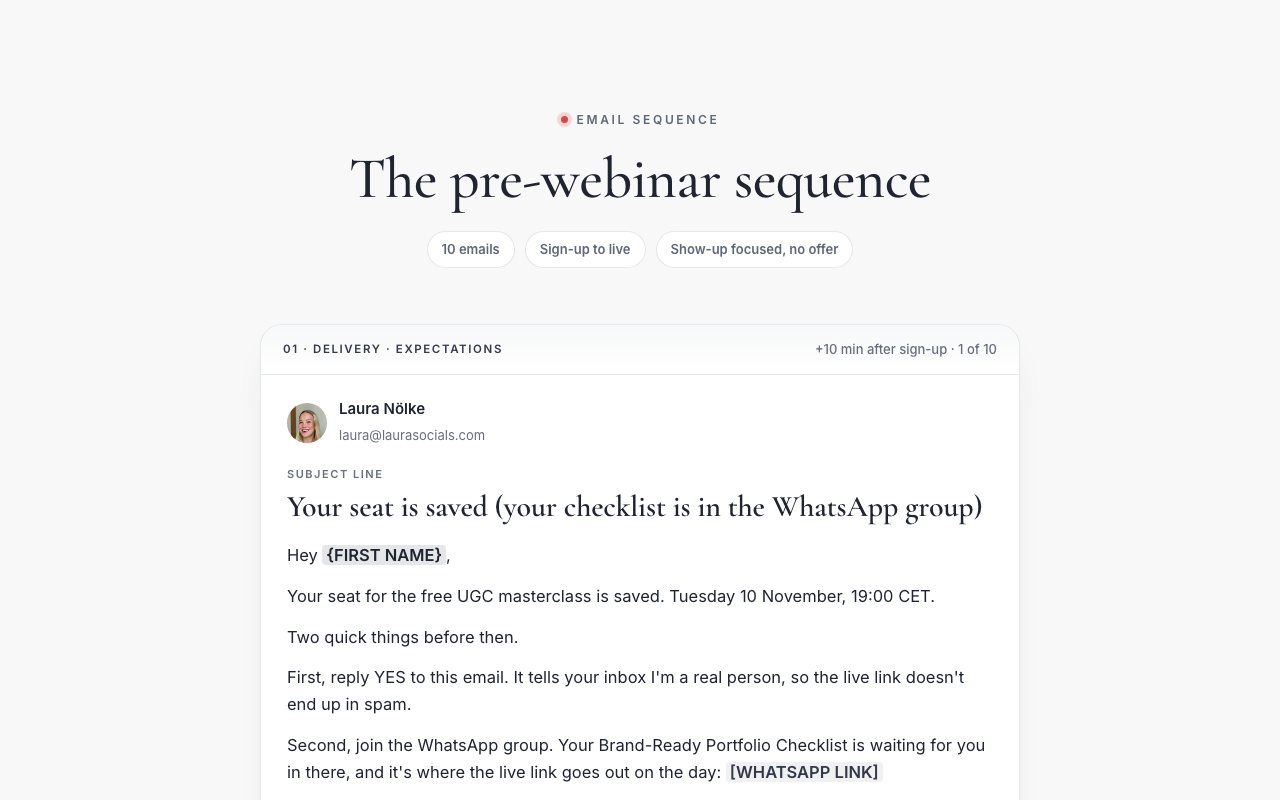 Pre-webinar preview